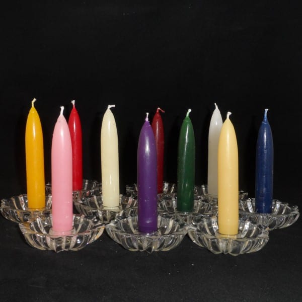 Dining Taper CandlesOne Dozen 125mm tall (per Doz.) (Small candle on