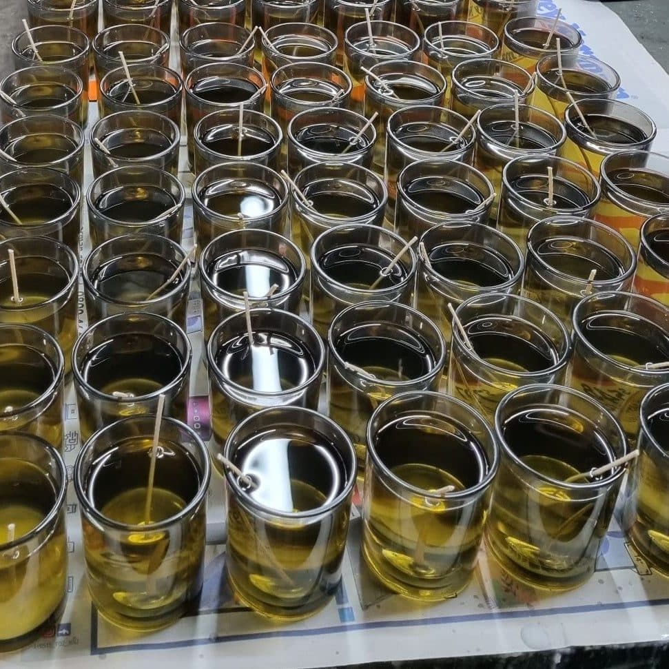 Hand-poured candles