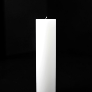 Festival Large White Pillar Candle