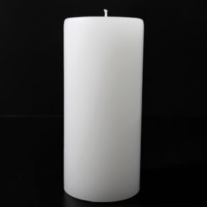 Festival Junior White Pillar Candle 65x140mm