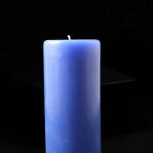 Festival Junior Royal Blue Pillar Candle 65x140mm