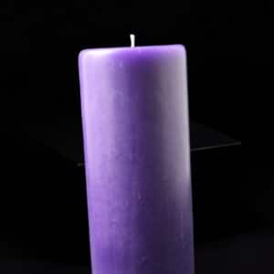 Festival Junior Lilac Pillar Candle 65x140mm