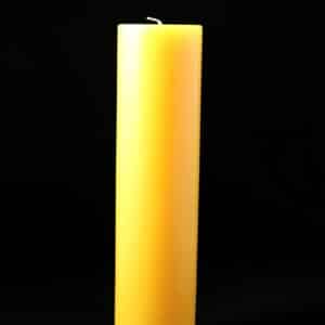 Festival Large Honey Pillar Candle 70x280mm