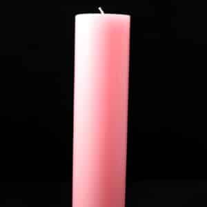 Festival Large Pink Pillar Candle 70x280mm