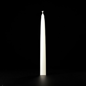 Dining Taper White 250mm, 12 pack