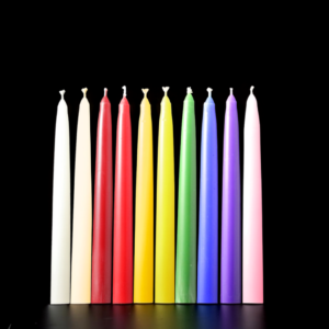 Dining Taper Candles 250mm, 12 pack