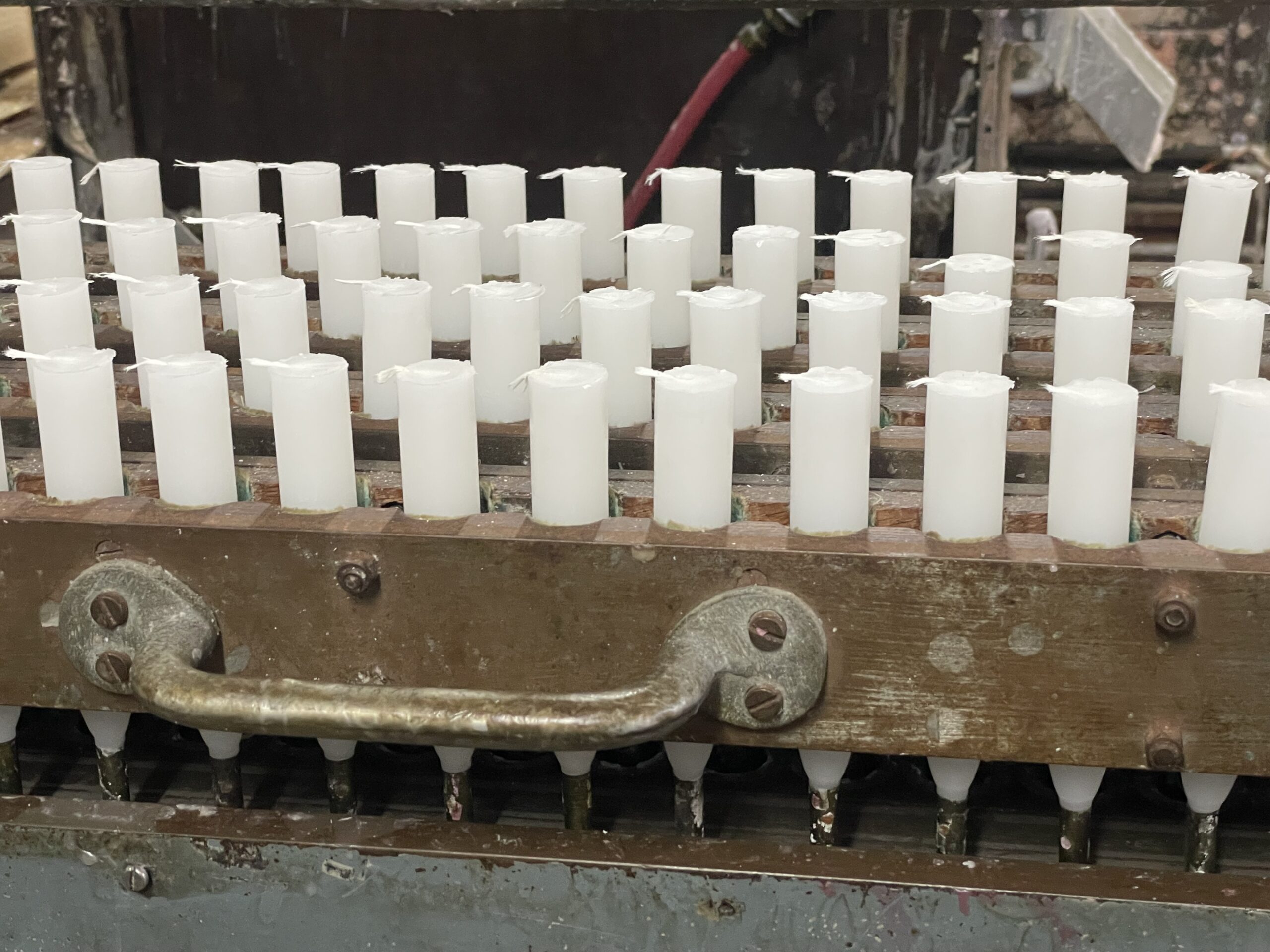 Making Taper Candles