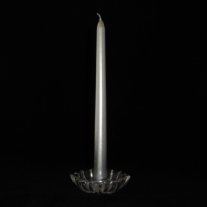 Silver Dining Taper