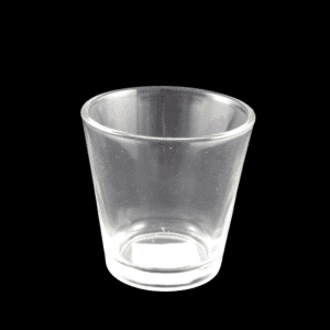 Votive candle holder clear