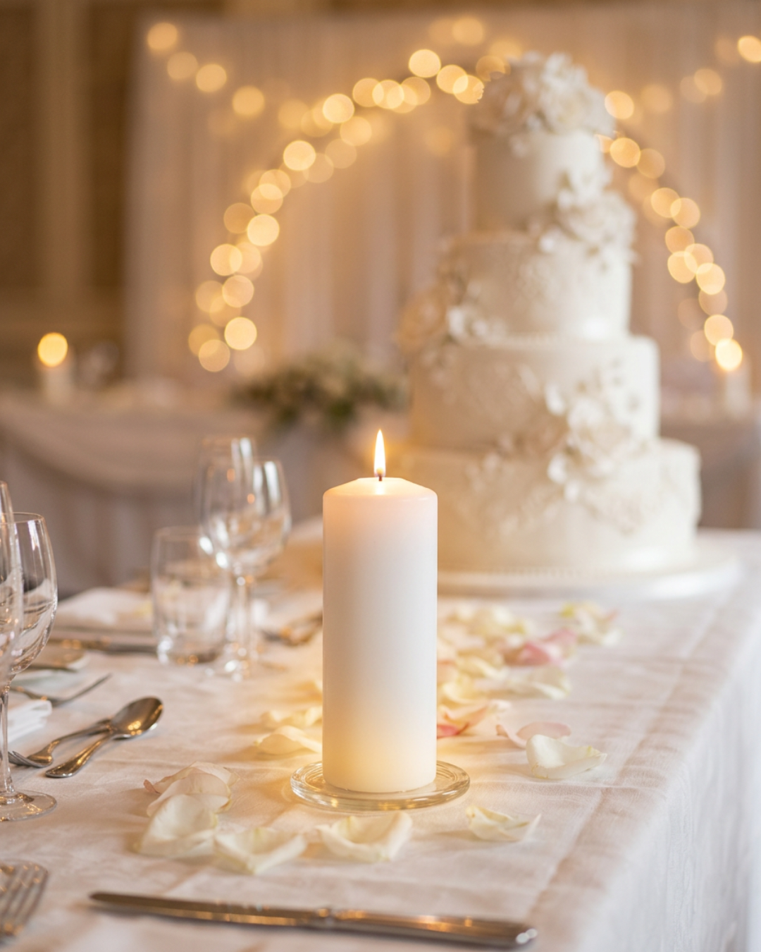Wedding Table Theme with Cake